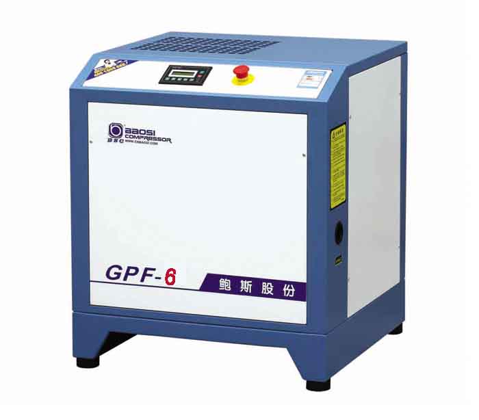 雙螺桿空壓機(jī) 5.5KW 0.5m3/min GPF6